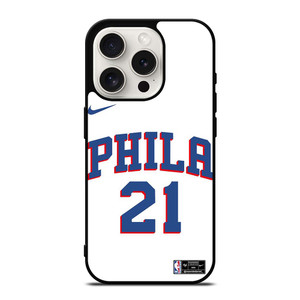 JOEL EMBIID PHILADELPHIA SIXERS KIT iPhone 15 Pro Case Cover