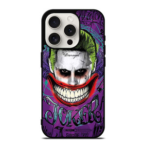 JOKER SUICIDE SQUAD ART iPhone 15 Pro Case Cover