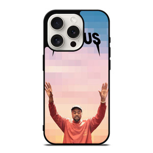 KANYE WEST POSTERIZE YEEZUS LOGO iPhone 15 Pro Case Cover