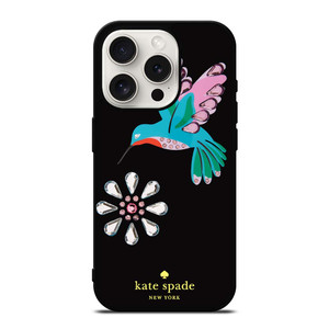 KATE SPADE BIRD FLOWER iPhone 15 Pro Case Cover KATE SPADE BIRD FLOWER iPhone 15 Pro Case Cover
