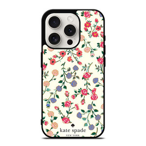 KATE SPADE FLOWER PATTERN iPhone 15 Pro Case Cover