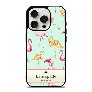 KATE SPADE NEW FLAMINGO iPhone 15 Pro Case Cover