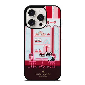 KATE SPADE NEW YORK CAFE iPhone 15 Pro Case Cover KATE SPADE NEW YORK CAFE iPhone 15 Pro Case Cover