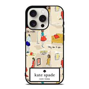 KATE SPADE NEW YORK COMIC iPhone 15 Pro Case Cover