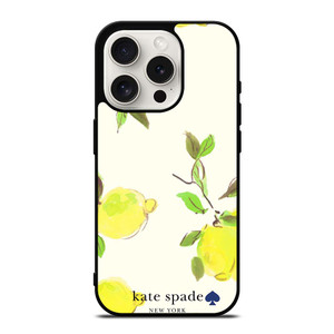 KATE SPADE NEW YORK LEMON iPhone 15 Pro Case Cover KATE SPADE NEW YORK LEMON iPhone 15 Pro Case Cover