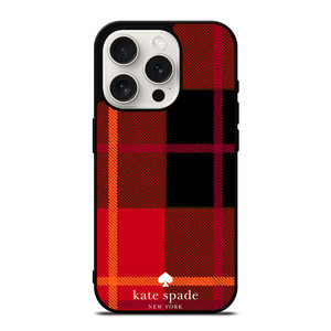 KATE SPADE NEW YORK RED iPhone 15 Pro Case Cover