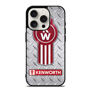 KENWORTH TRUCKS METAL PLATE iPhone 15 Pro Case Cover KENWORTH TRUCKS METAL PLATE iPhone 15 Pro Case Cover