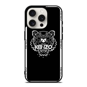 KENZO PARIS BORDERED LOGO iPhone 15 Pro Case Cover KENZO PARIS BORDERED LOGO iPhone 15 Pro Case Cover
