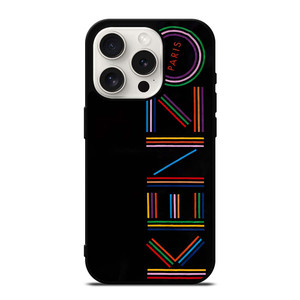 KENZO PARIS COLORFUL LOGO iPhone 15 Pro Case Cover KENZO PARIS COLORFUL LOGO iPhone 15 Pro Case Cover