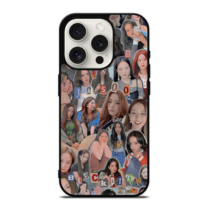 KIM JISOO BLACKPINK CUTE COLLAGE iPhone 15 Pro Case Cover