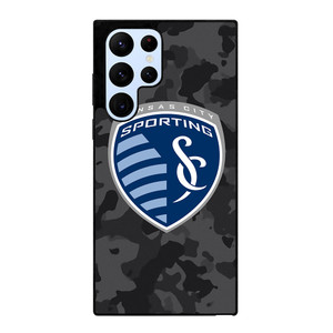 SPORTING KANSAS CITY MLS BLACK CAMO Samsung Galaxy S22 Ultra Case Cover