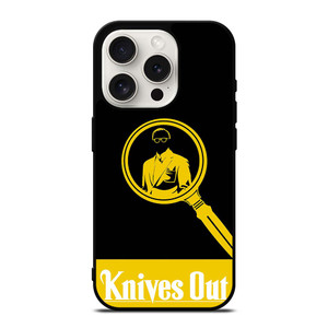 KNIVES OUT DANIEL CRAIG SILHOUETTE iPhone 15 Pro Case Cover KNIVES OUT DANIEL CRAIG SILHOUETTE iPhone 15 Pro Case Cover