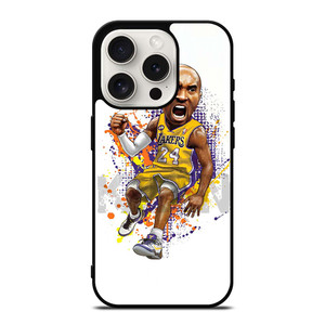 LA LAKERS KOBE BRYANT CARTOON iPhone 15 Pro Case Cover LA LAKERS KOBE BRYANT CARTOON iPhone 15 Pro Case Cover