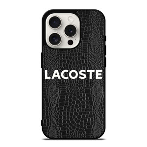 LACOSTE CROCODILE SKIN iPhone 15 Pro Case Cover LACOSTE CROCODILE SKIN iPhone 15 Pro Case Cover