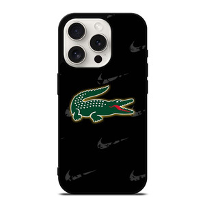 LACOSTE X NIKE PATTERN iPhone 15 Pro Case Cover