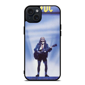 ACDC WHO MADE WHO ALBUM COVER iPhone 15 Plus Case Cover ACDC WHO MADE WHO ALBUM COVER iPhone 15 Plus Case Cover