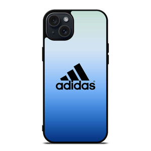 ADIDAS BLUE SKY LOGO iPhone 15 Plus Case Cover ADIDAS BLUE SKY LOGO iPhone 15 Plus Case Cover