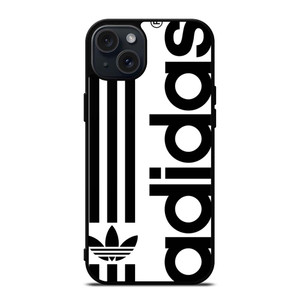 ADIDAS VERTICAL STRIPE LOGO iPhone 15 Plus Case Cover ADIDAS VERTICAL STRIPE LOGO iPhone 15 Plus Case Cover