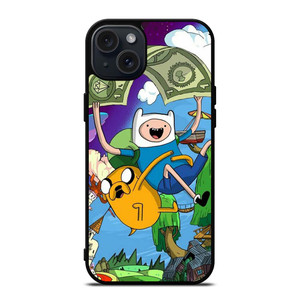 ADVENTURE TIME FINN AND JAKE iPhone 15 Plus Case Cover ADVENTURE TIME FINN AND JAKE iPhone 15 Plus Case Cover