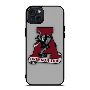 ALABAMA CRIMSON TIDE LOGO iPhone 15 Plus Case Cover ALABAMA CRIMSON TIDE LOGO iPhone 15 Plus Case Cover