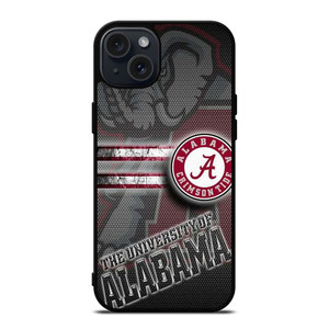 ALABAMA CRIMSON TIDE UNIVERSITY iPhone 15 Plus Case Cover