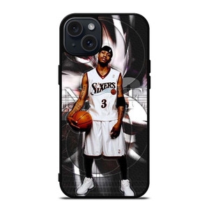 ALLEN IVERSON 3 SIXERS NBA iPhone 15 Plus Case Cover ALLEN IVERSON 3 SIXERS NBA iPhone 15 Plus Case Cover