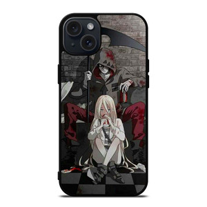 ANGELS OF DEATH ANIME CARTOON iPhone 15 Plus Case Cover ANGELS OF DEATH ANIME CARTOON iPhone 15 Plus Case Cover