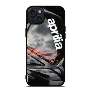 APRILIA RSV4 LOGO TANK PAD iPhone 15 Plus Case Cover APRILIA RSV4 LOGO TANK PAD iPhone 15 Plus Case Cover