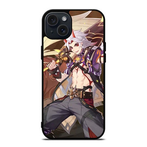 ARATAKI ITTO GENSHIN IMPACT GAME iPhone 15 Plus Case Cover ARATAKI ITTO GENSHIN IMPACT GAME iPhone 15 Plus Case Cover
