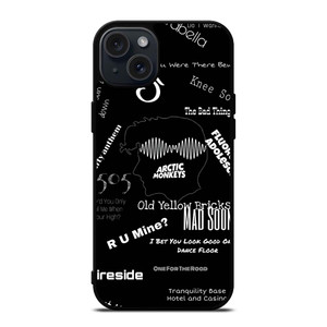 ARCTIC MONKEYS COLLAGE iPhone 15 Plus Case Cover ARCTIC MONKEYS COLLAGE iPhone 15 Plus Case Cover