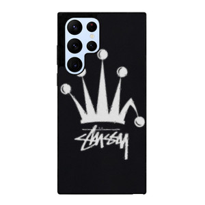 STUSSY FUZZY REGAL CROWN Samsung Galaxy S22 Ultra Case Cover