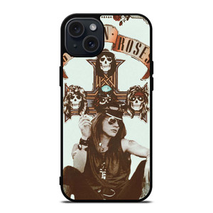 AXL GUNS N ROSES GNR iPhone 15 Plus Case Cover AXL GUNS N ROSES GNR iPhone 15 Plus Case Cover