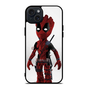BABY GROOT DEADPOOL iPhone 15 Plus Case Cover BABY GROOT DEADPOOL iPhone 15 Plus Case Cover