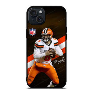 BAKER MAYFIELD CLEVELAND BROWNS NFL iPhone 15 Plus Case Cover
