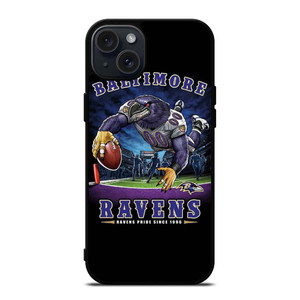 BALTIMORE RAVENS MASCOT iPhone 15 Plus Case Cover