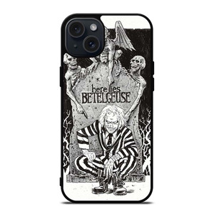 BEETLEJUICE TIM BURTON ART iPhone 15 Plus Case Cover BEETLEJUICE TIM BURTON ART iPhone 15 Plus Case Cover