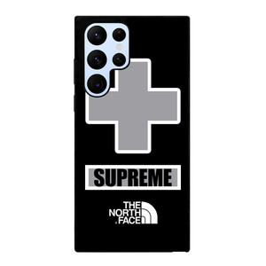 SUPREME X THE NORTH FACE GREY Samsung Galaxy S22 Ultra Case Cover