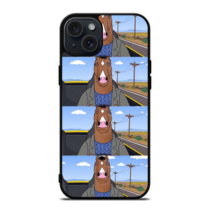BOJACK HORSEMAN FACE COLLAGE iPhone 15 Plus Case Cover BOJACK HORSEMAN FACE COLLAGE iPhone 15 Plus Case Cover