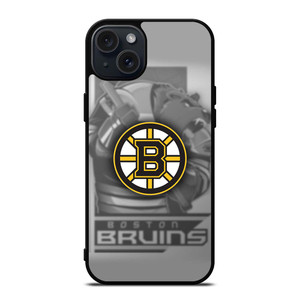 BOSTON BRUINS BEAR MASCOT NHL iPhone 15 Plus Case Cover
