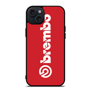 BREMBO DISC BRAKE RED LOGO iPhone 15 Plus Case Cover BREMBO DISC BRAKE RED LOGO iPhone 15 Plus Case Cover