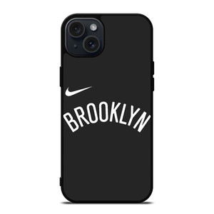 BROOKLYN NETS NIKE WORDMARK iPhone 15 Plus Case Cover