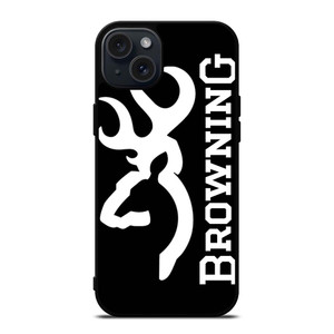 BROWNING ARMS LANDSCAPE LOGO iPhone 15 Plus Case Cover BROWNING ARMS LANDSCAPE LOGO iPhone 15 Plus Case Cover