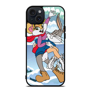 BUGS BUNNY AND LOLA CARTOON iPhone 15 Plus Case Cover BUGS BUNNY AND LOLA CARTOON iPhone 15 Plus Case Cover