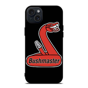 BUSHMASTER FIREARMS LOGO 3 iPhone 15 Plus Case Cover BUSHMASTER FIREARMS LOGO 3 iPhone 15 Plus Case Cover