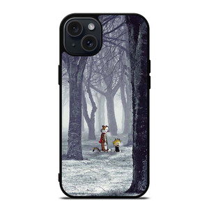 CALVIN AND HOBBES CARTOON iPhone 15 Plus Case Cover