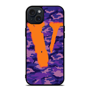 CAMO VLONE LOGO iPhone 15 Plus Case Cover