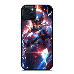 CAPTAIN AMERICA IRON MODE iPhone 15 Plus Case Cover CAPTAIN AMERICA IRON MODE iPhone 15 Plus Case Cover