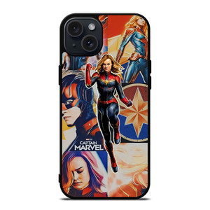 CAPTAIN MARVEL SUPER HERO COLLAGE iPhone 15 Plus Case Cover CAPTAIN MARVEL SUPER HERO COLLAGE iPhone 15 Plus Case Cover