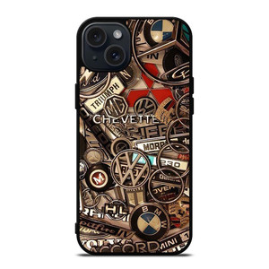 CAR LOGO ALL IN iPhone 15 Plus Case Cover