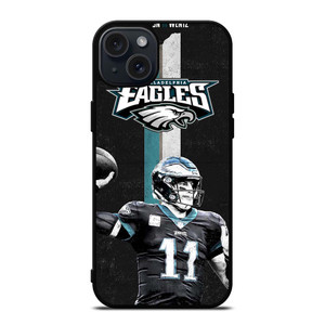 CARSON 11 WENTZ PHILADELPHIA EAGLES iPhone 15 Plus Case Cover